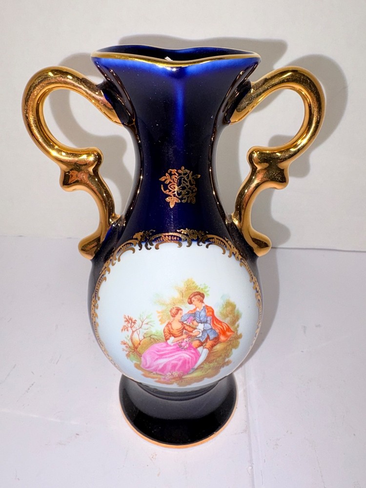 French Limoges Vase