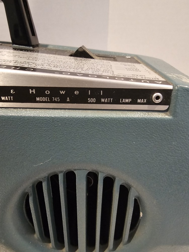 Vintage Bell & Howell Autoload Slide Projector | Powers On | Untested