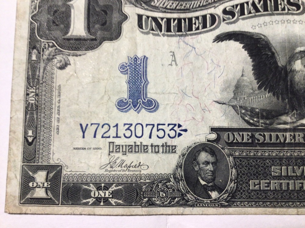 1899 “ Black Eagle “ Silver Certificate