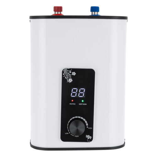 8L Rectangle Electric Mini Tank Water Heater Instant Hot Water Heater 1500W