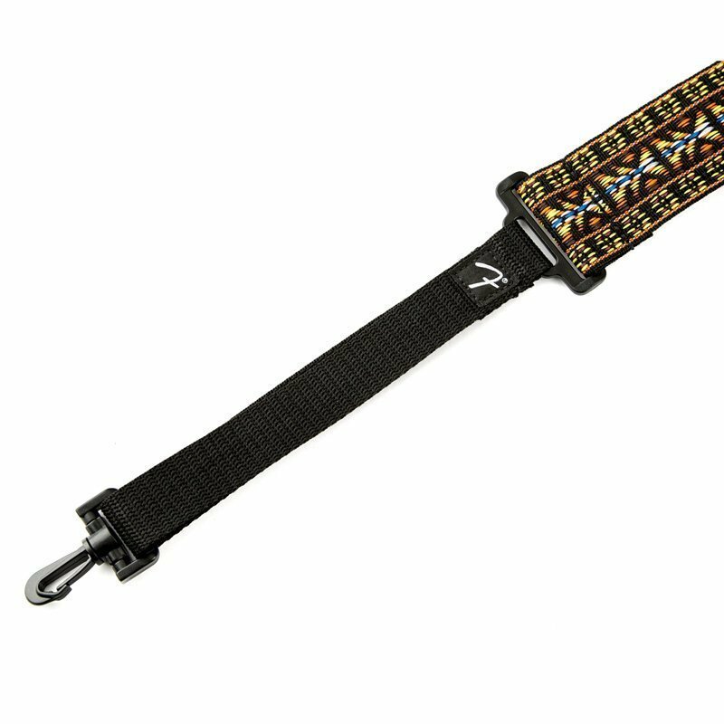 Banjo Strap, Fender Adjustable Polyester Strap, Plastic Clasps, Hootenanny