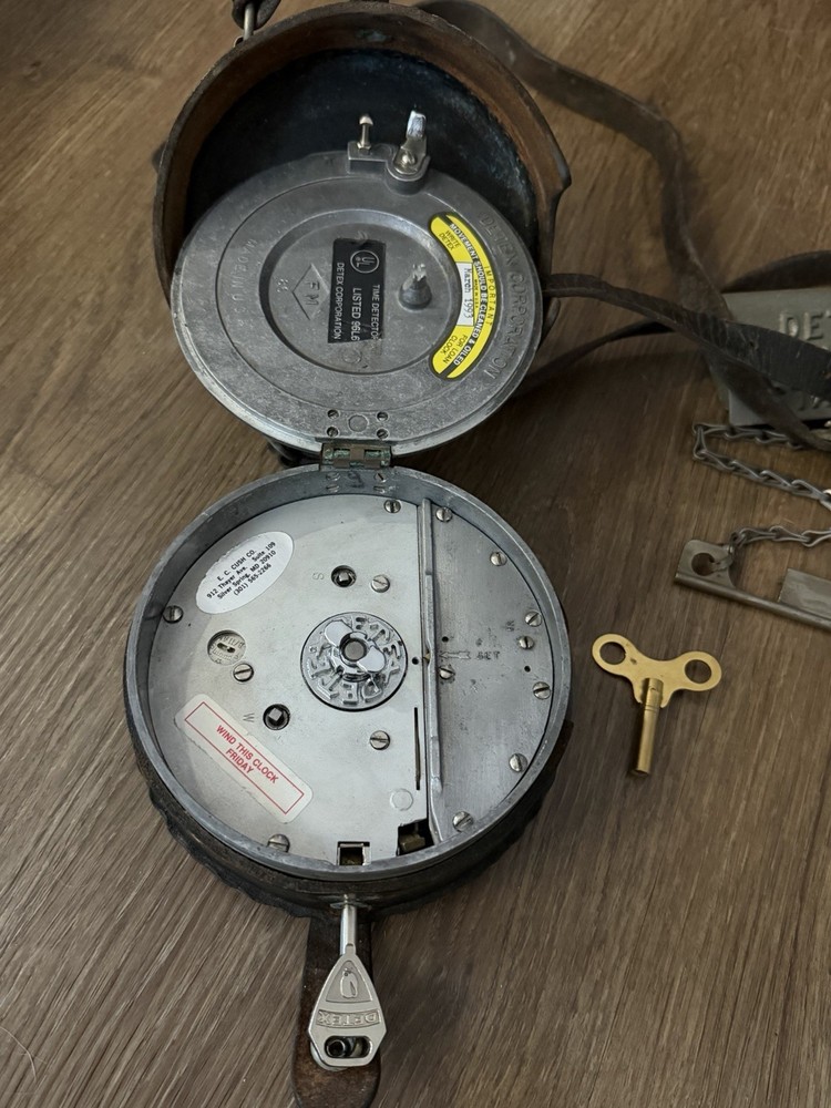 Refurbished Detex Watchman Clock