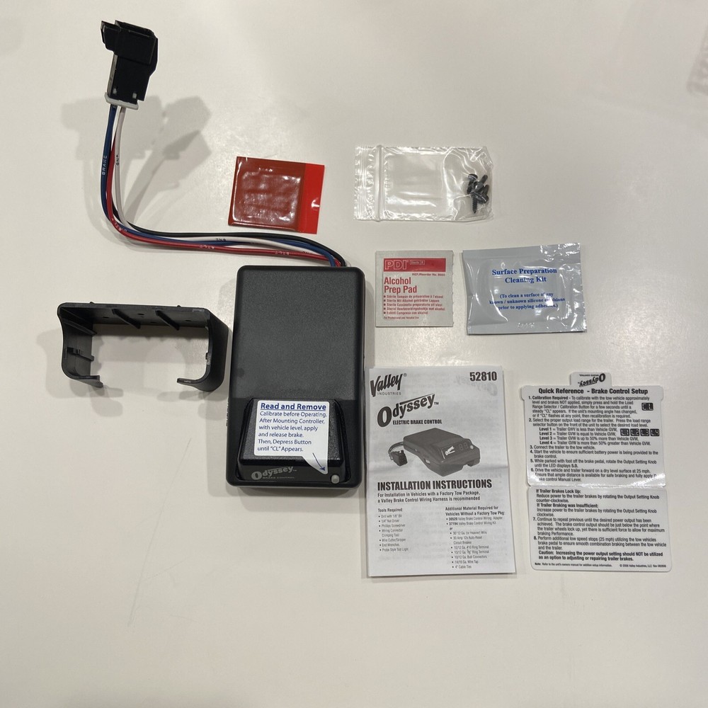 VALLEY ODYSSEY BRAKE CONTROLLER - NEW IN SEALED PACKAGE