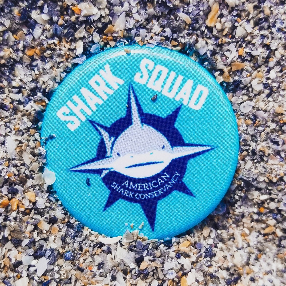 Shark Squad Button