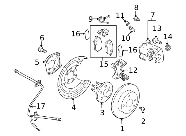 Genuine GM Mount Kit 93179863