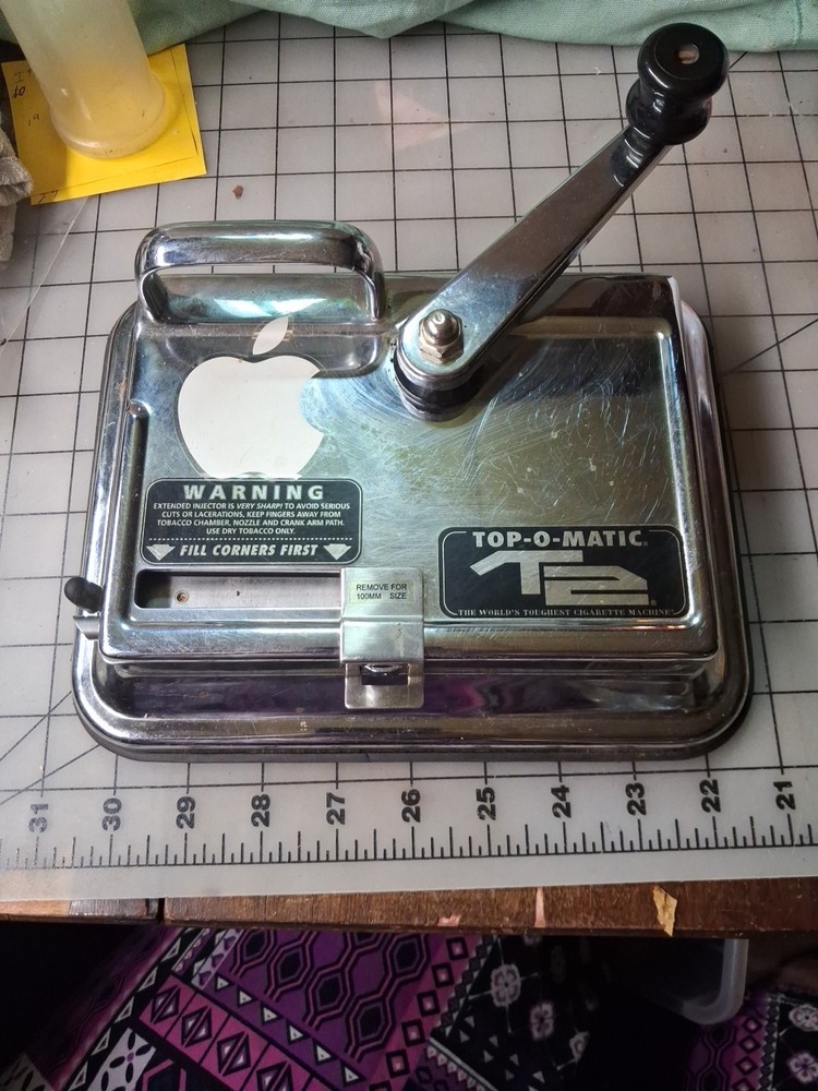 Top-O-Matic T2 Cigarette Rolling Machine Worlds Toughest Cigarette Machine