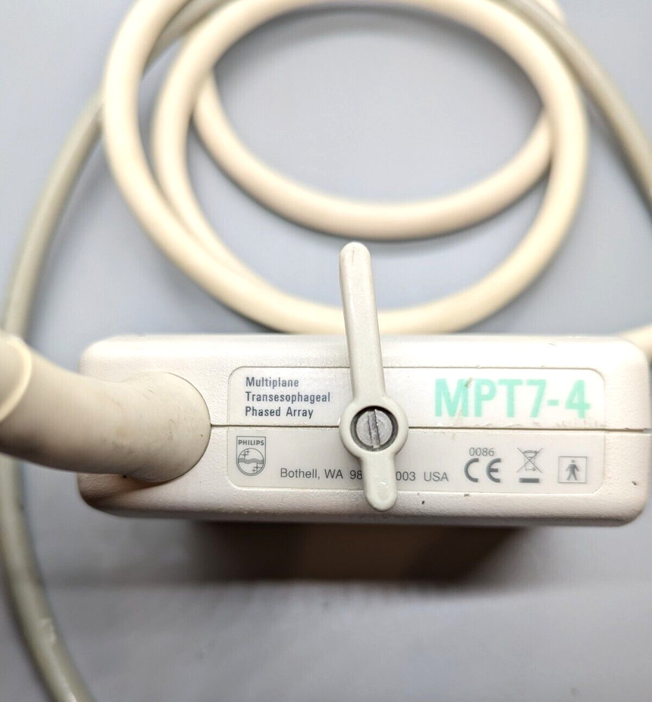 Untested Philips MPT 7-4 Multiplane Tee Ultrasound Transducer - FAST SHIP!