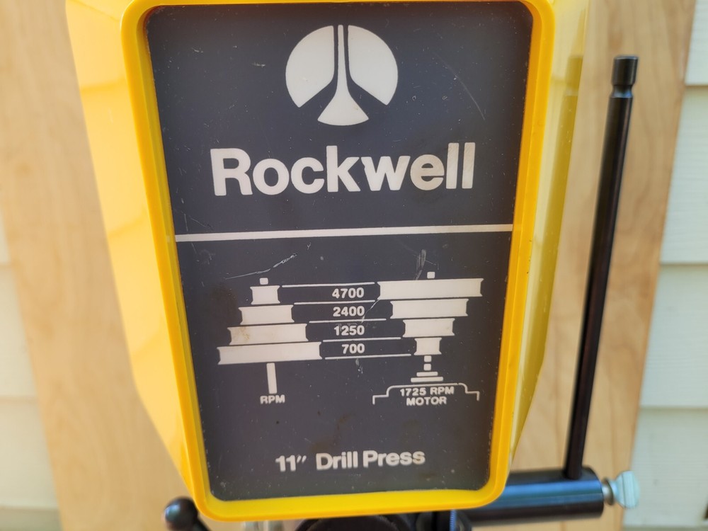 Rockwell 11-100 Benchtop Drill Press - Complete, Original