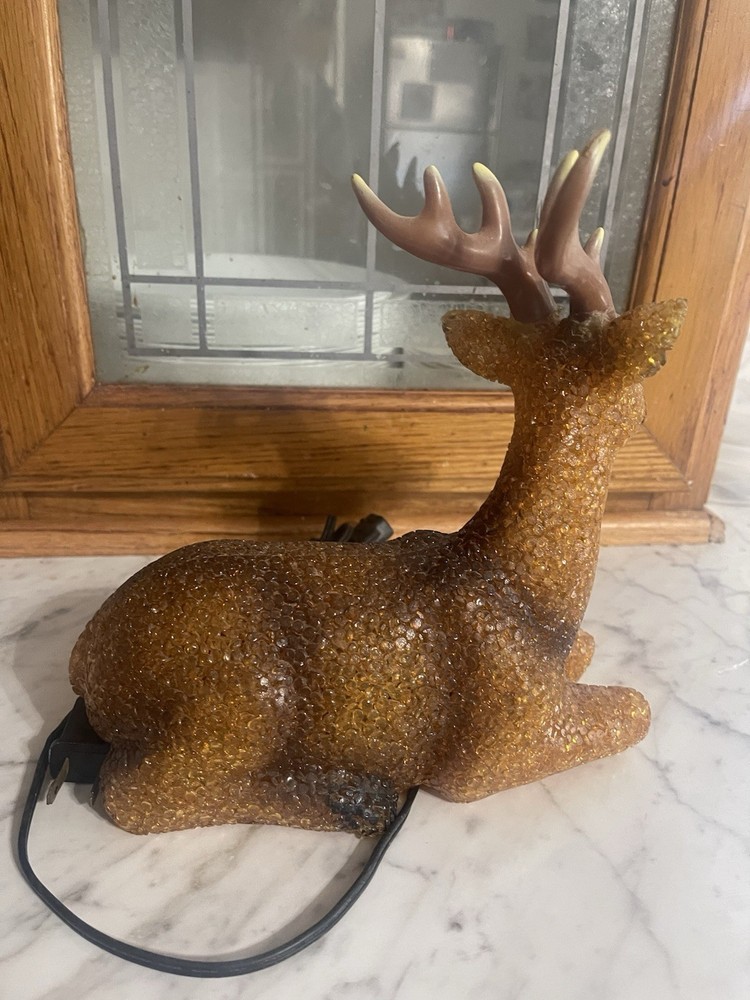 light up buck deer night light winter decor 2soft light 283
