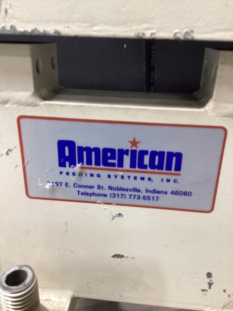 AMERICAN FEEDING SYSTEMS VIBRATORY INLINE LINEAR FEEDER #106B125PR3