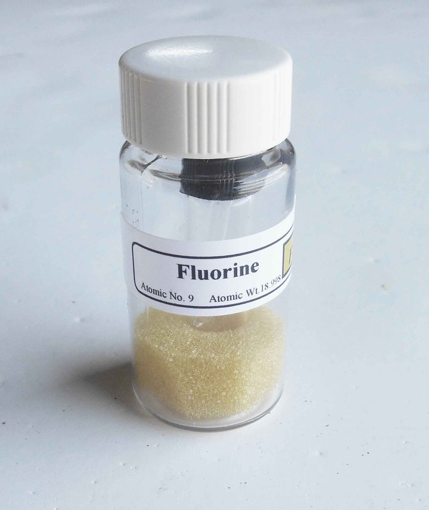 Fluorine  F  Collectable Element sample  