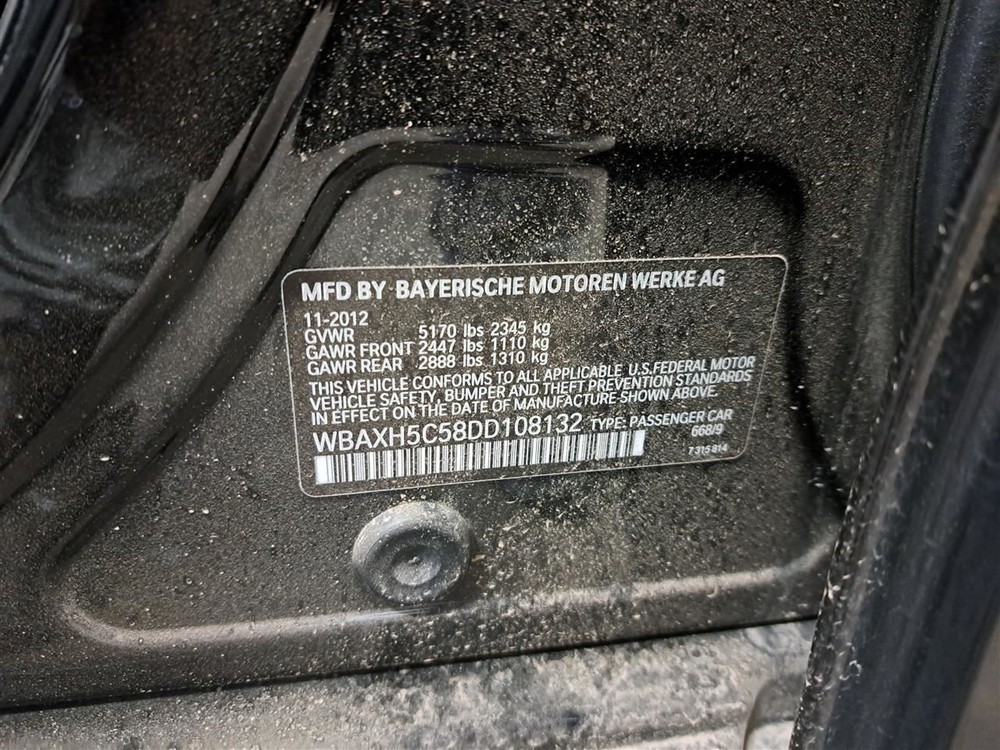 Rear 2013 528i Camera/Projector Sku#4205326