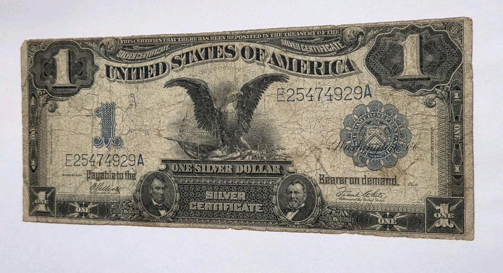 1899 $1 SILVER CERTIFICATE BLACK EAGLE NOTE Fr-235