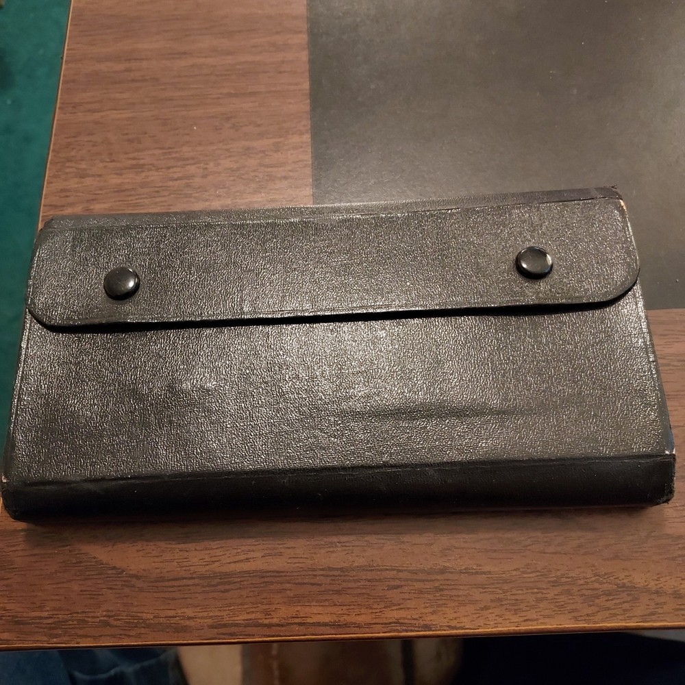 Complete drafting set in case