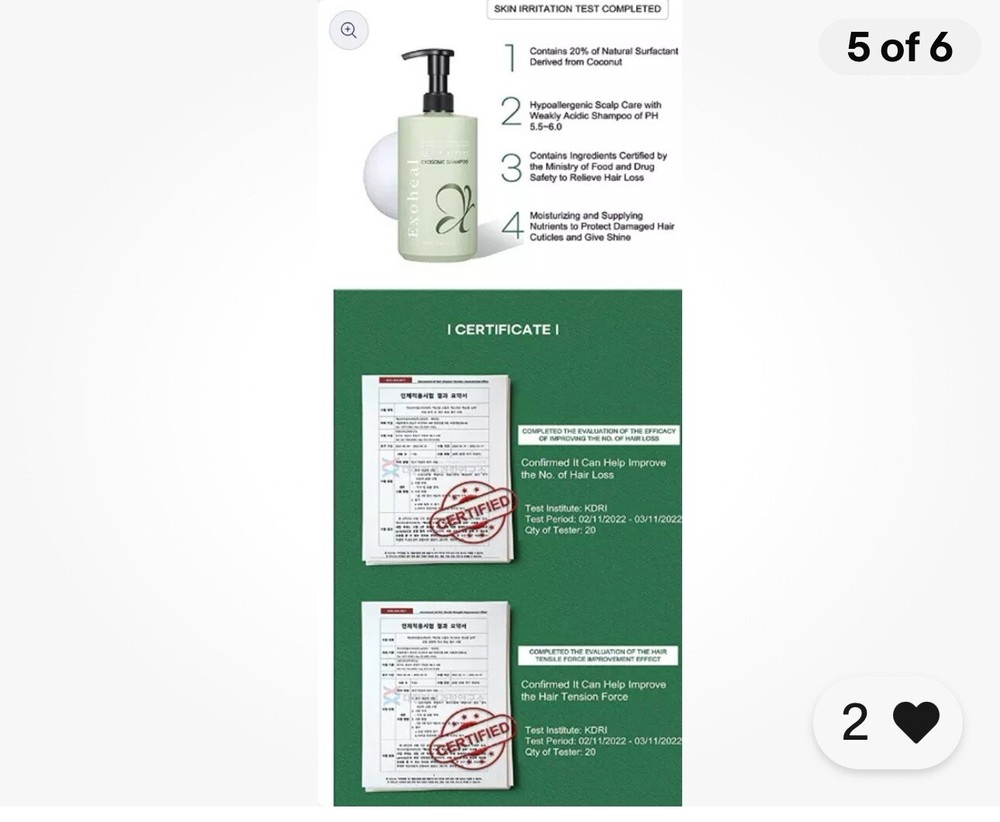 Hair Growth Shampoo And Ampoule