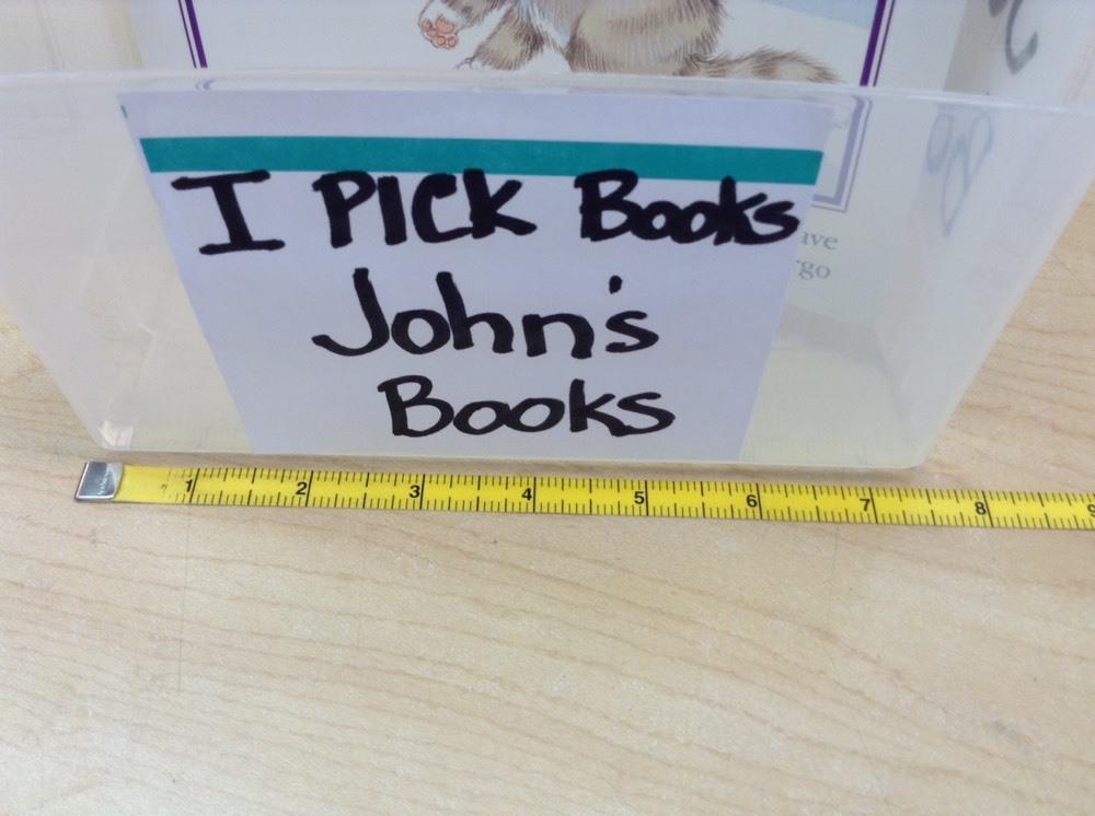 Plastic Book Bins -set Of 12