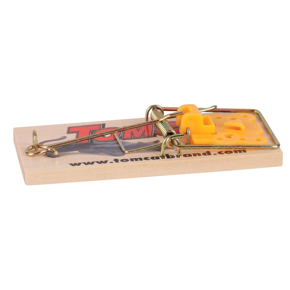 Tomcat Mouse Traps (Wooden), 4 Traps