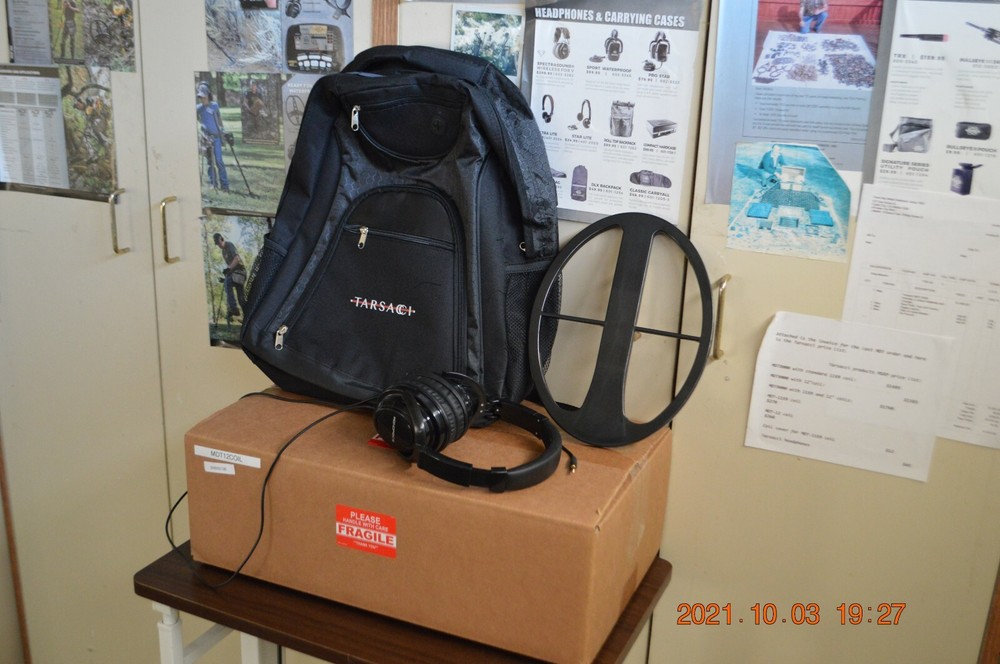 Tarsacci MDT 8000 Metal Detector with Advanced Technology, 40% Deeper