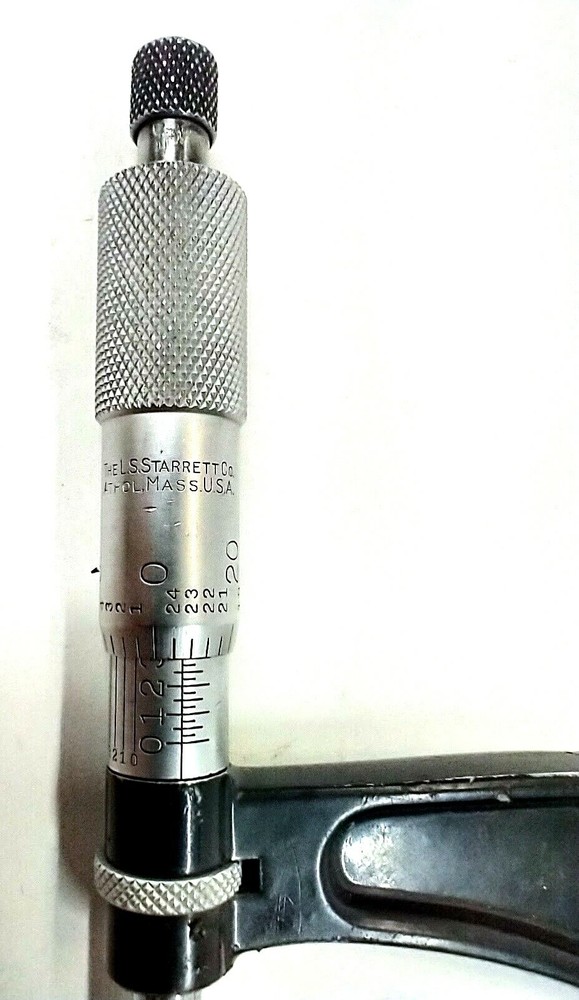 STARRETT 5-6" RANGE .0001" GRADUATION OUTSIDE MICROMETER