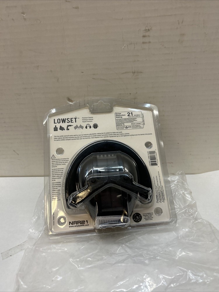 RADIANS LOWSET MUFF NRR21 BLK