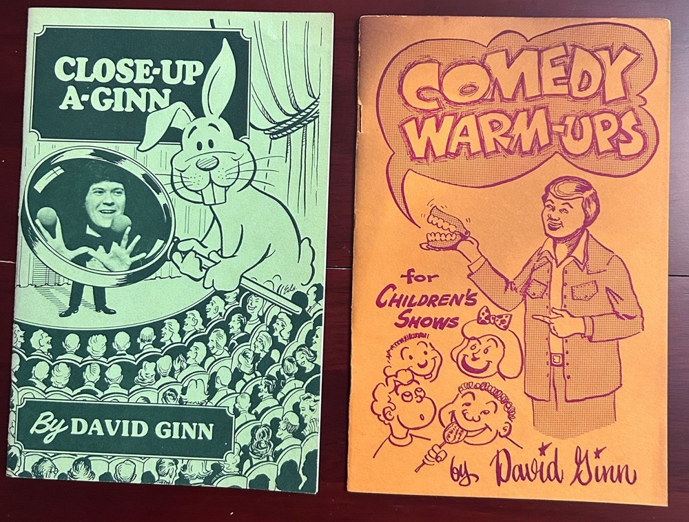 Five David Ginn Booklets -1970s
