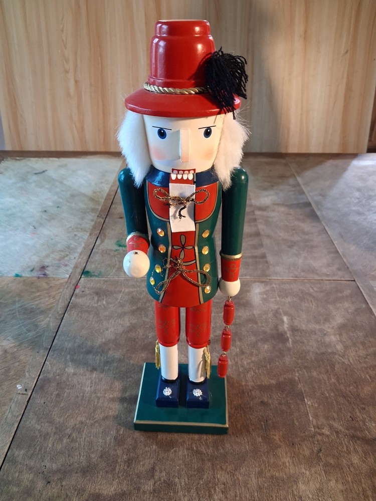 Nutcracker,  German Style Wooden Christmas Decoration