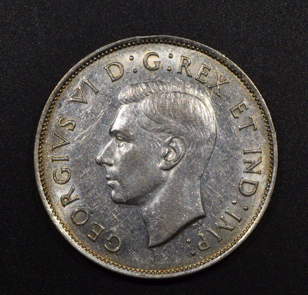 1940 Canada Silver 50 Cents "UNC"
