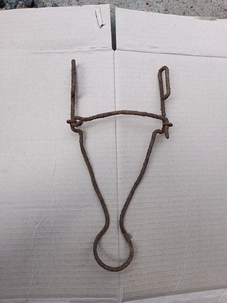 WWII WW2 german original iron belt hook