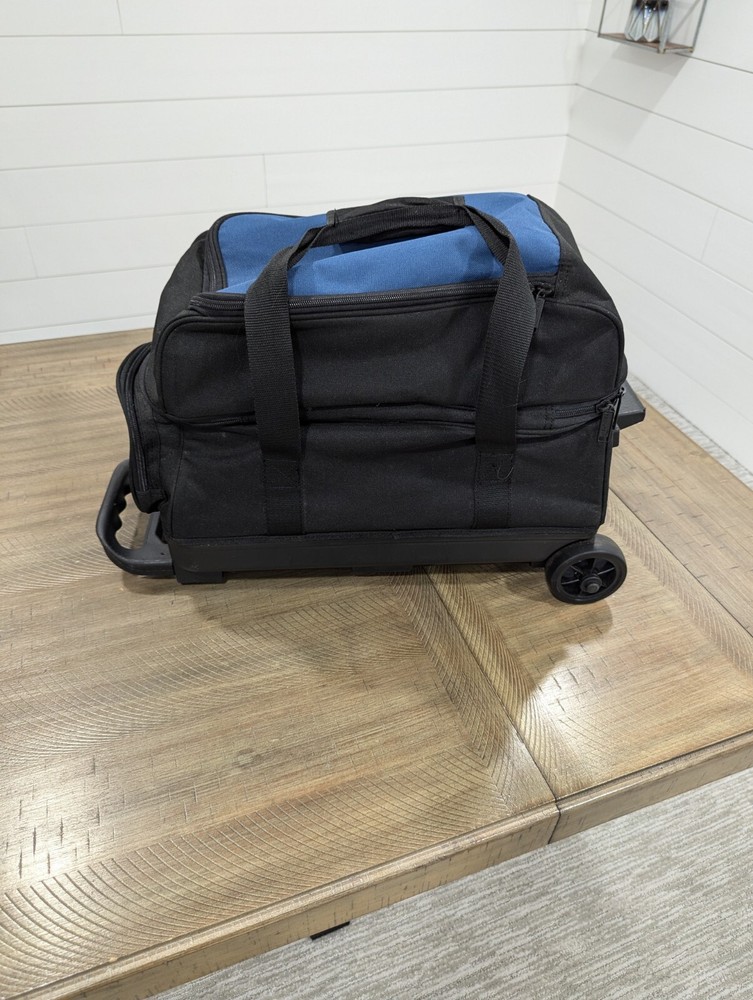 Ebonite Two Ball Roller Bag With Two Balls-Please Read!