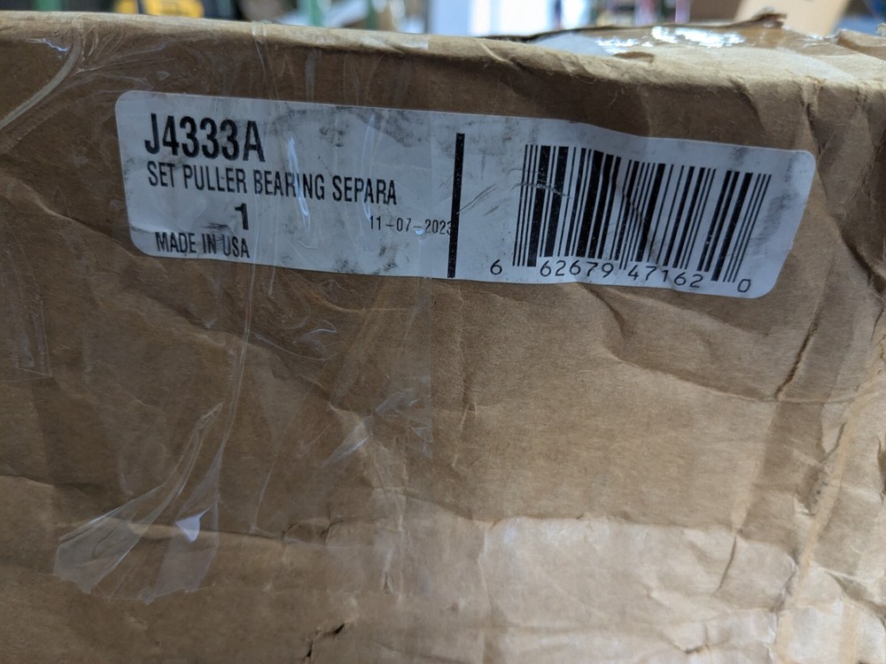 Proto-Ease Master Puller Set J4235A INCOMPLETE