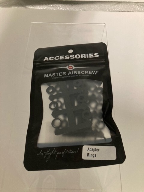 Master Airscrew/windsor Propeller Adapter Rings