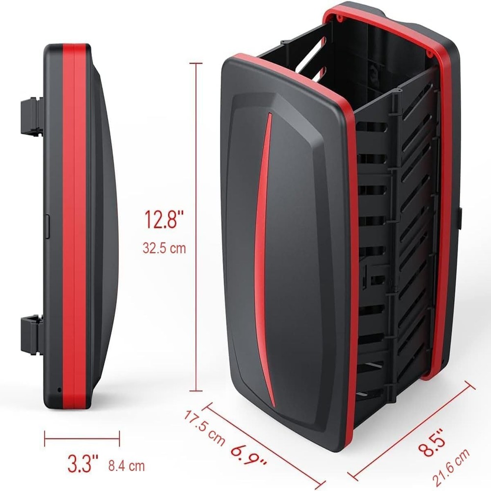 8L Electric Scooter Bag Waterproof Foldable Front Basket Universal