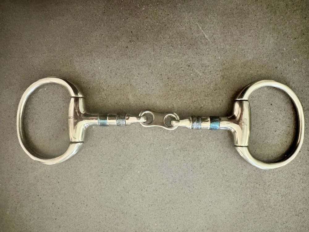 AJR BLU Roller French Link Eggbutt Bit