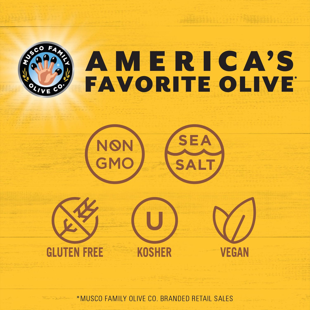 Extra Large Ripe Pitted Olives, Pack of 8, 6 Oz Cans