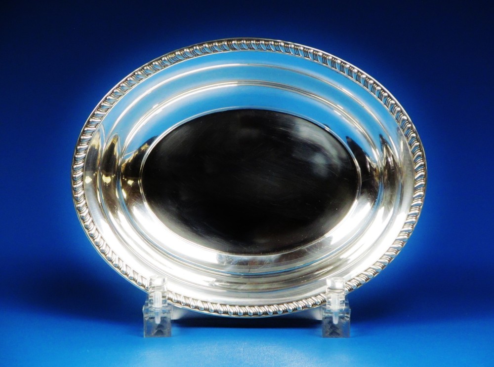 Kensington By Gorham Oval Sterling Silver Vegetable Bowl.: 9 1/2" - 304.9 Grams