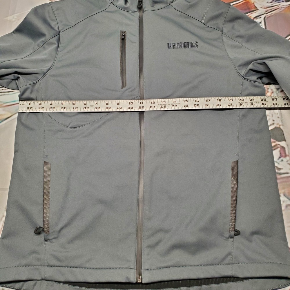 OGIO Endurance Mens Size Large Gray Soft Shell Tech Golf Jacket