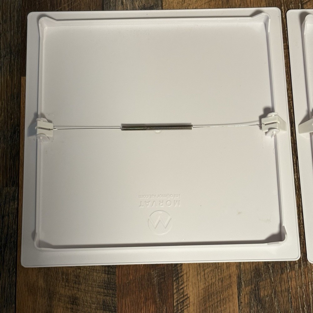 2 - Morvat 12x12 Adjustable Spring Access Panel Drywall & Ceiling New Box White