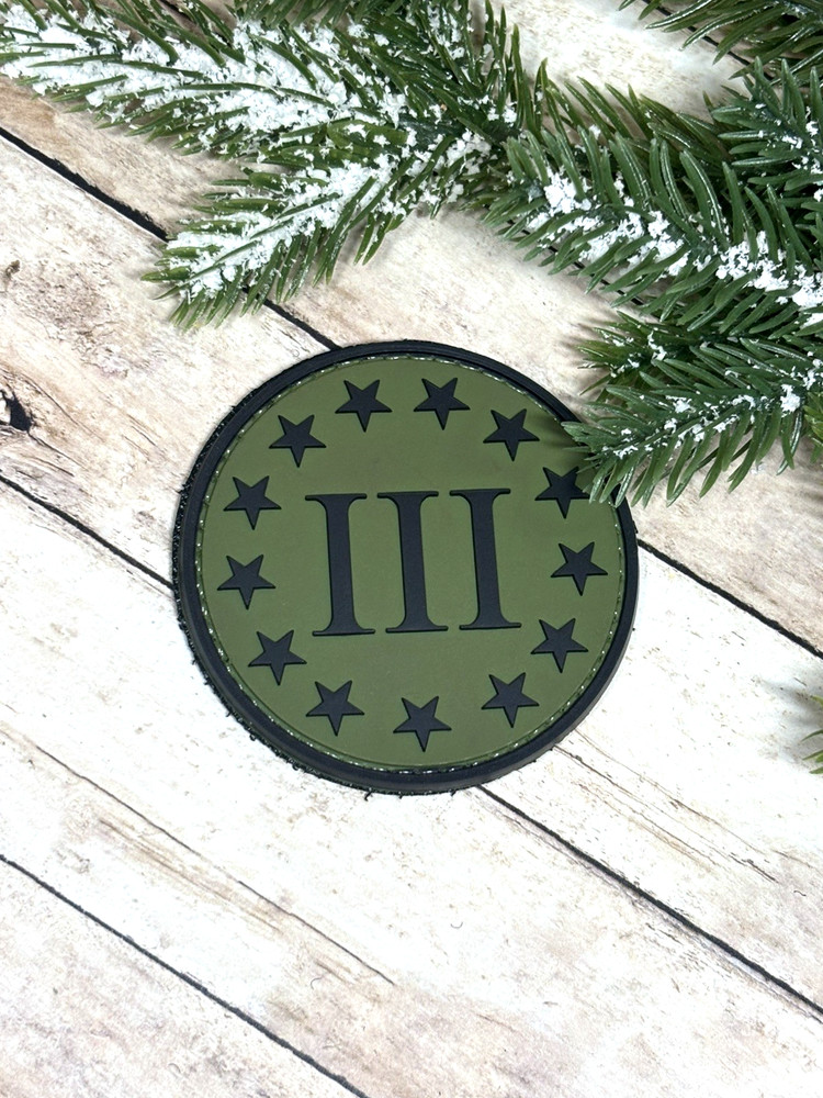 PVC Tactical Patch - Morale Patch - Constitution 3