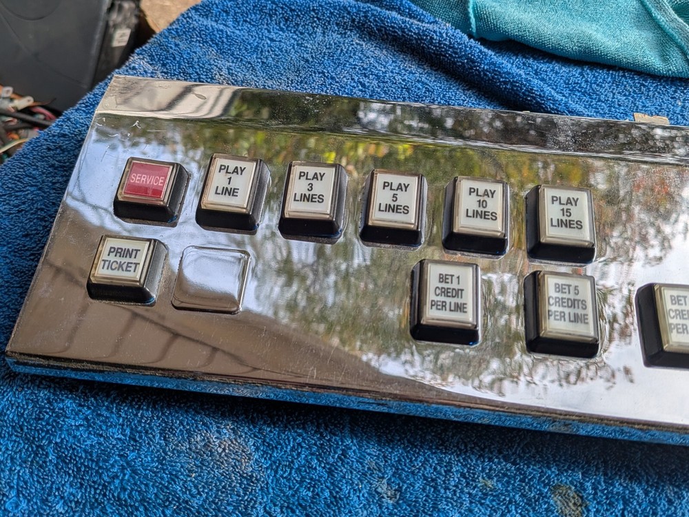 Bally Alpha S9000 14 Button Panel LED Button Deck M9000