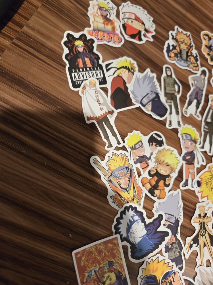 Naruto Pack of 50 Stickers NOB