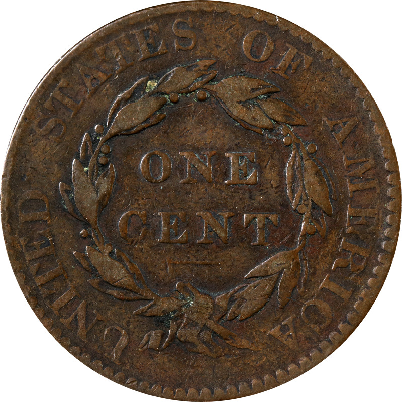 1820 Large Cent - SMall Date