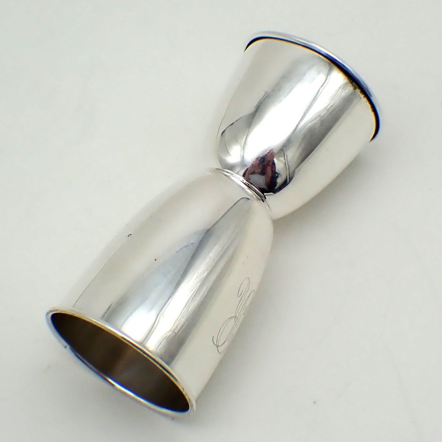 Double Jigger Gorham Sterling Silver Mono R