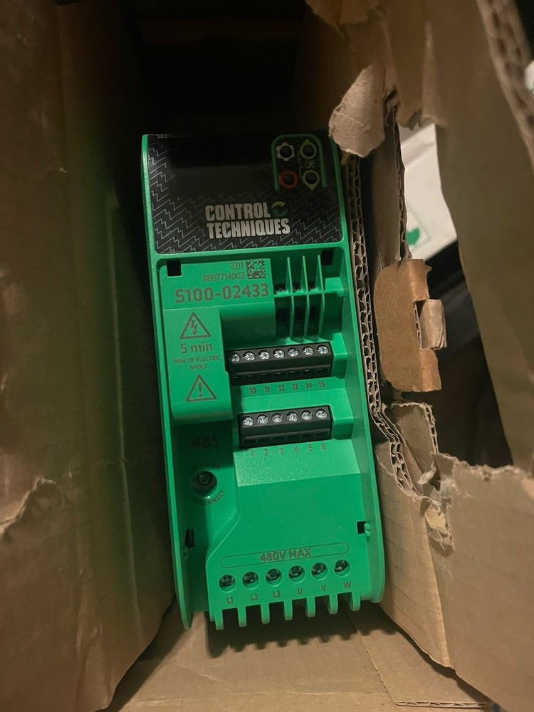 S100-02433-0B0000 Control Techniques Drives, Commander S Series Drive, AC,new
