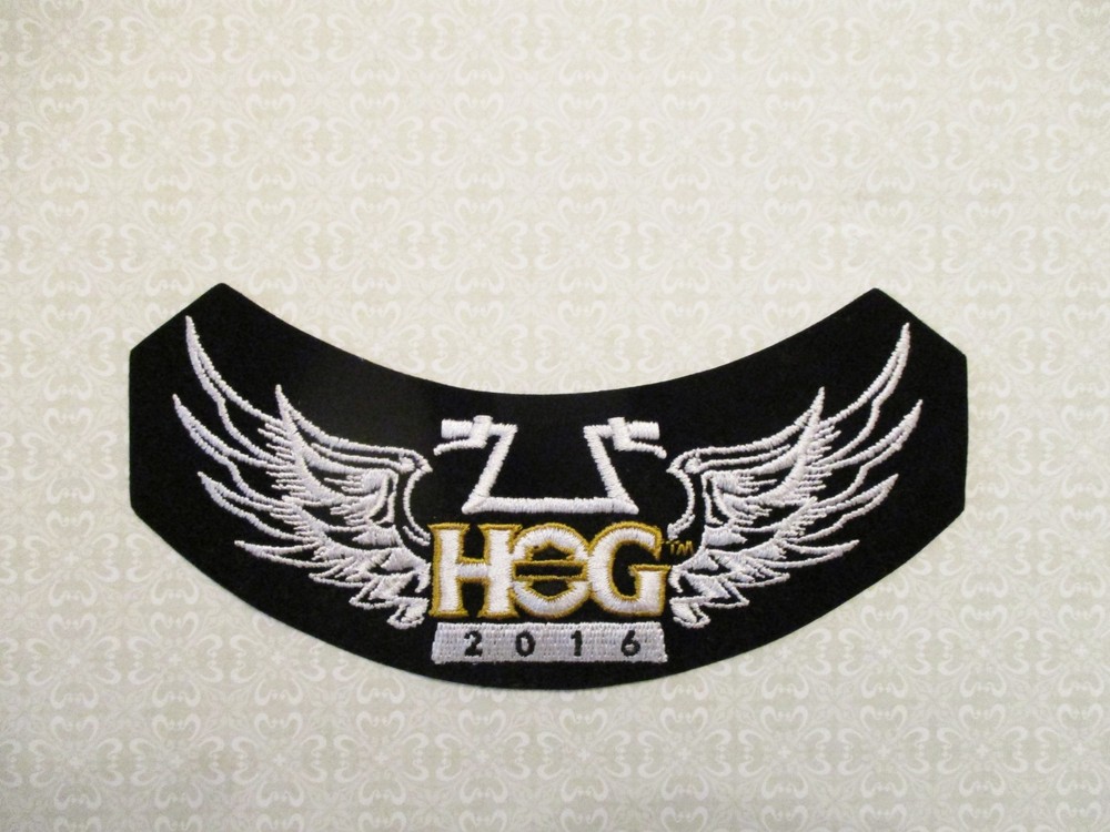 NEW 2016 HOG Harley Davidson Owners Group Patch Badge HD