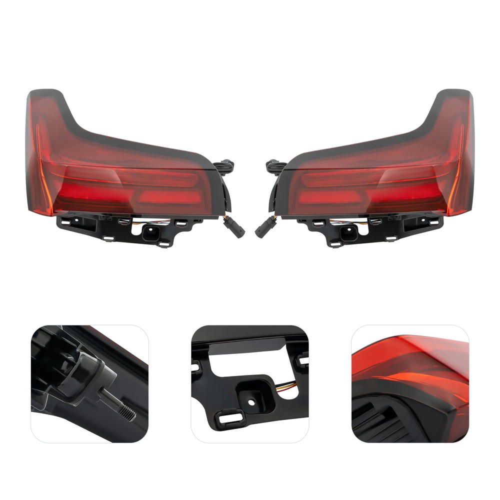 Left & Right Side LED Tail Light Lamp for Cadillac XT6 Premium Luxury 2020-2023