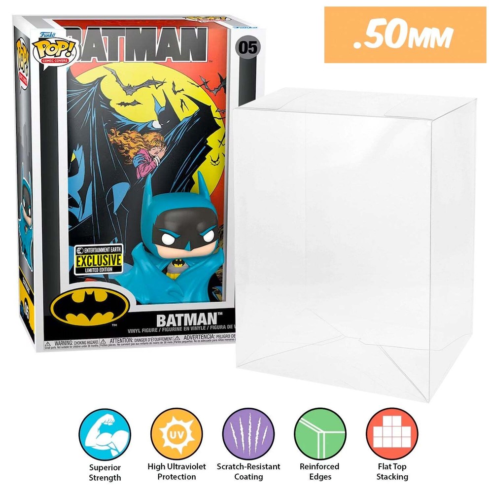 0.50mm POP PROTECTOR for Superman Comic Covers Funko Pop