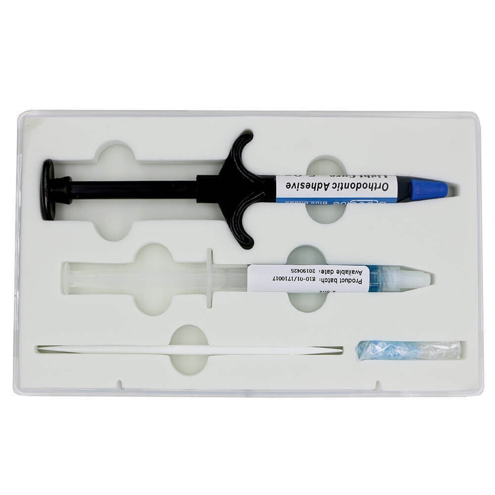 Orthodontic Dent Glue Blue Series Ⅱ Band Cement Adhesive Light Cure paste System