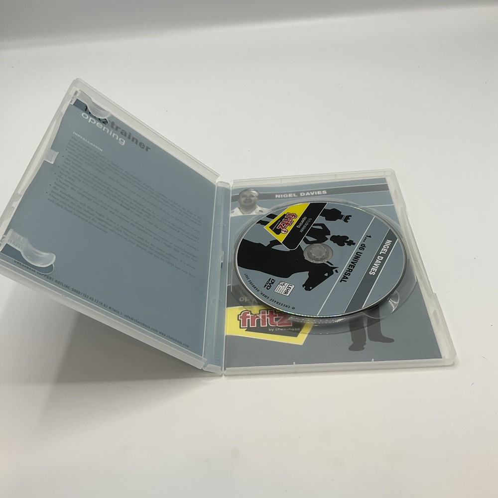 Fritz Trainer 1...d6 Universal Chess Opening Software