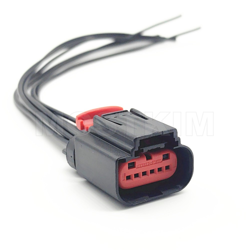 6-Pin Blind Spot Collision Sensor Connector Pigtail Fit For Ford Edge 2012-2014