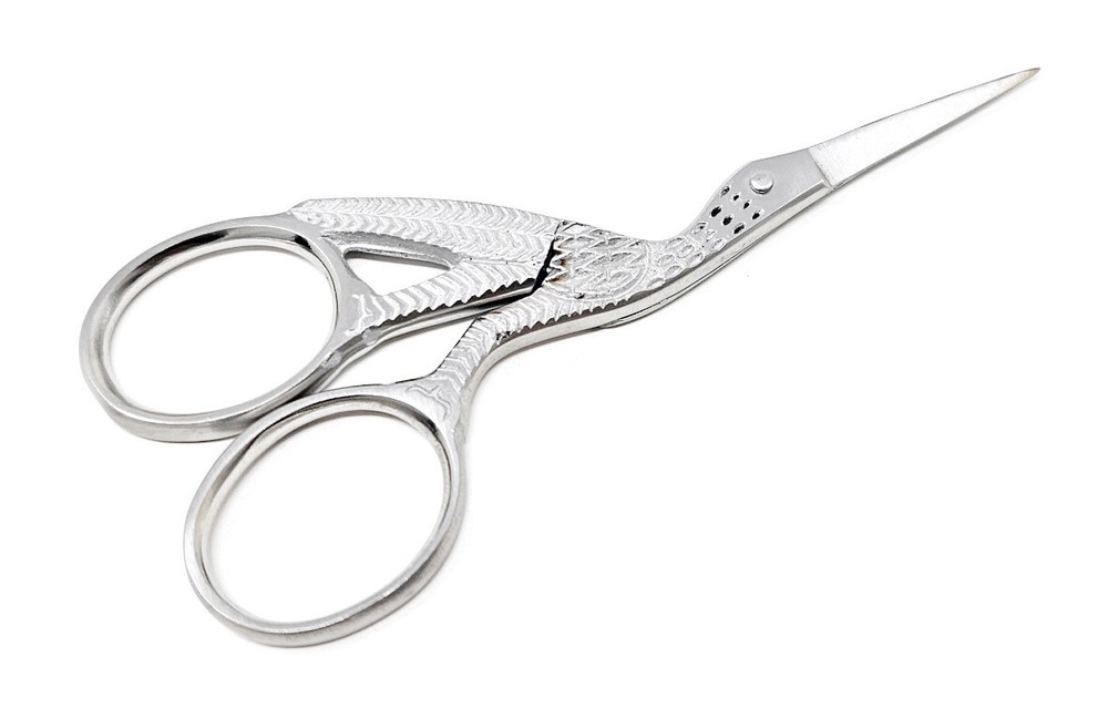 Stork Scissors Sharp Point Embroidery Sewing Snips Thread Clipper 25-Pack